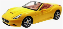 Машина р/у 1:12 Ferrari California, цвет желтый