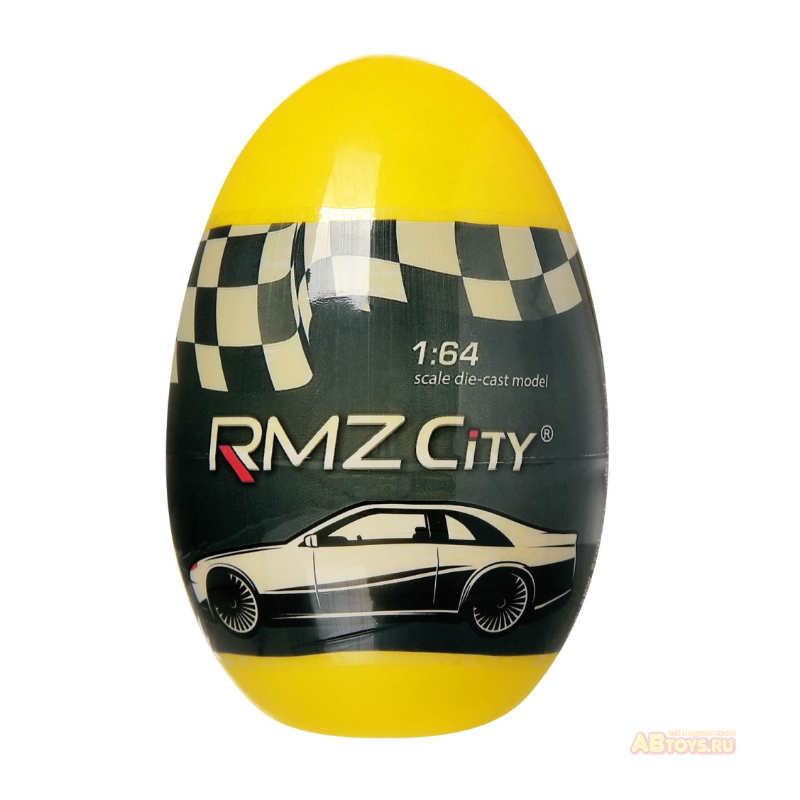 Машинка металлическая Uni-Fortuneв RMZ City 1:64 в яйце, 9 моделей в коллекции