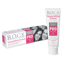 Зубная паста R.O.C.S. Pro Young & White Enamel эффект блеска и белизна молодой эмали 135гр