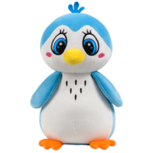 Мягкая игрушка СмолТойс Пингвиненок Лорик голубой 30 см