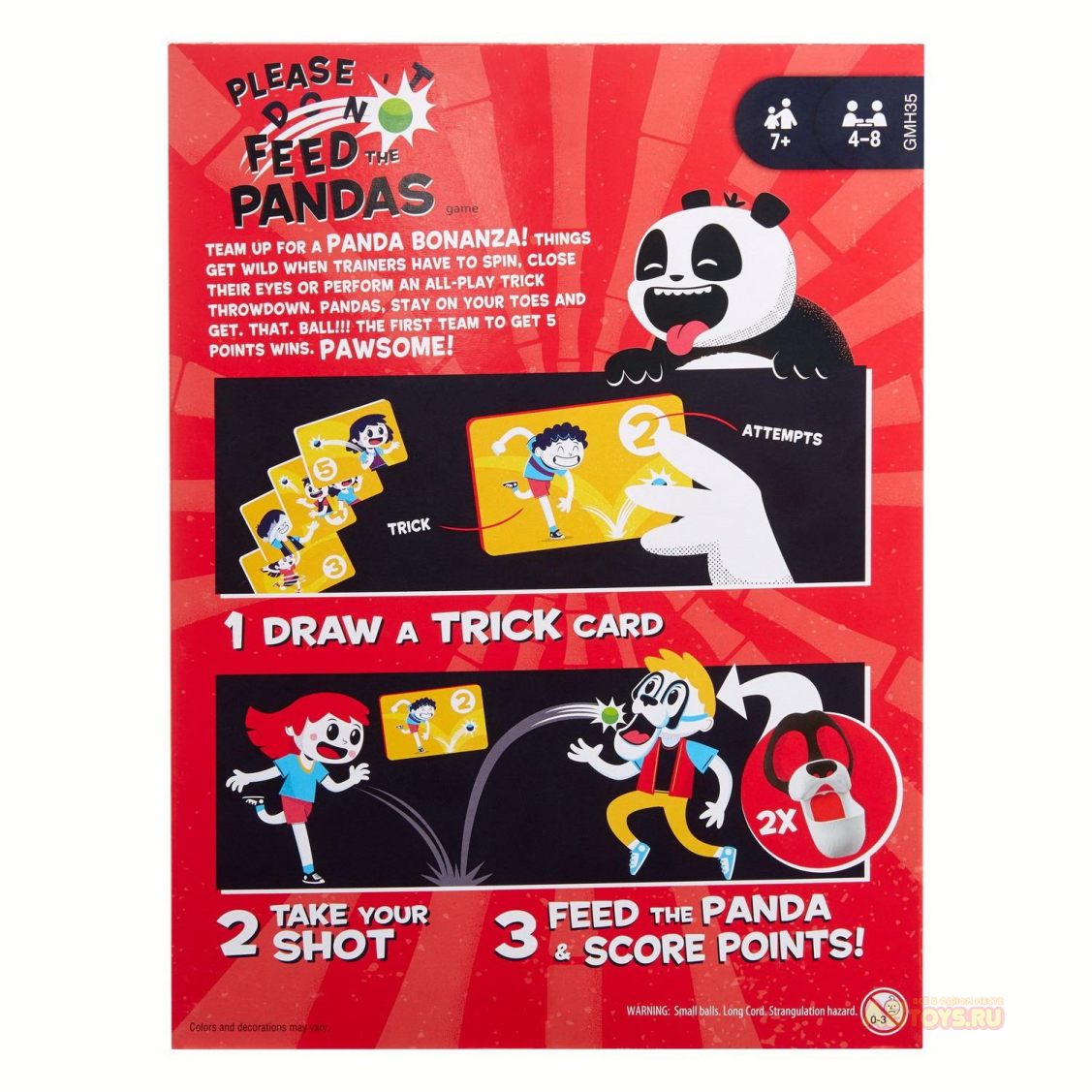 Настольная игра Mattel "Покорми панду"