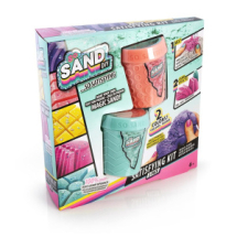 Набор для изготовления слайм-песка SO SAND DIY от Canal Toys, 2 шт на блистере (светло-розовый/бирюзовый)