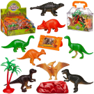 Игровой набор ABtoys Юный натуралист Фигурки динозавров 8 шт. в чемоданчике