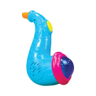 Развивающая игрушка Азбукварик Саксофончик, со световыми и звуковыми эффектами, цвет голубой