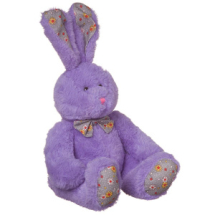 Мягкая игрушка Abtoys Кролик, фиолетовый, 23см.