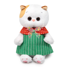 Мягкая игрушка BUDI BASA Кошка Ли-Ли BABY в платье без рукавов 20 см