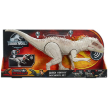 Фигурка Mattel Jurassic World динозавр Индоминус Рекс со звукавыми и световыми эффектами