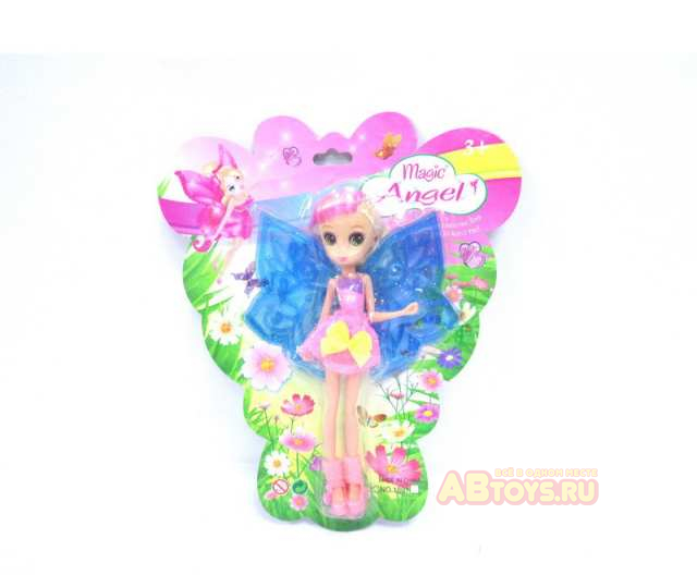 Кукла JUNFA Magic Angel Фея с крылышками 21,5x3x26,5см