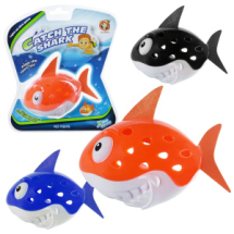 Игрушка для ванной и бассейна Junfa Поймай акулу с подсветкой