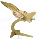 Сборная деревянная модель Чудо-Дерево Авиация Самолет F16 (3 пластины)