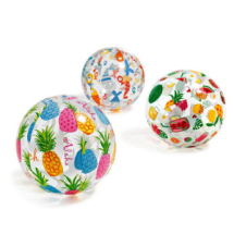 Мяч надувной INTEX 51см "Lively Print Balls"(от3х лет) цветной