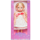 Кукла ABtoys Времена года в розовом кружевном платье 33 см