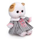 Мягкая игрушка BUDI BASA Кошка Ли-Ли BABY в полосатом платье 20 см