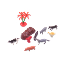 Игровой набор ABtoys Фигурки домашних животных "В мире животных" 10 предметов