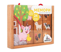 Настольная игра MEGA Toys «Мемори» Домашние животные