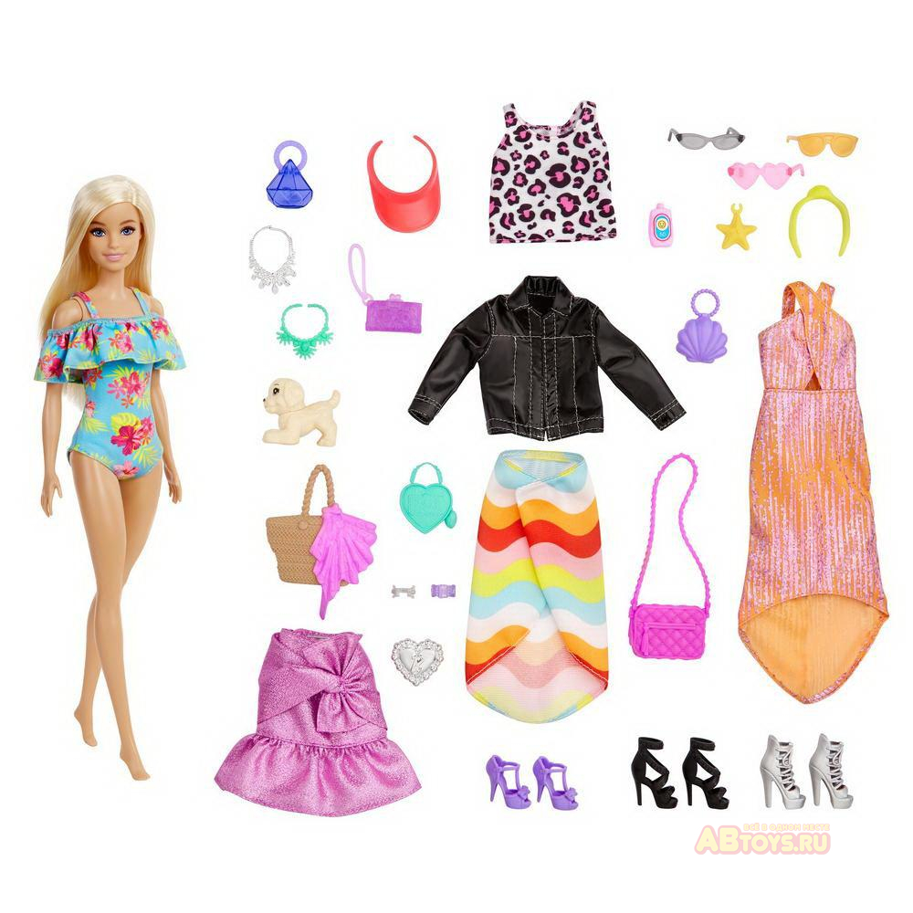 Игровой набор Mattel Barbie Адвент-календарь