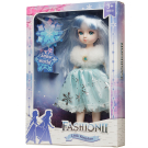 Кукла Junfa Зимняя принцесса в голубом платье 22 см