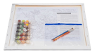 Набор для творчества Белоснежка картина по номерам на хлосте Букет с подсолнухами и калиной 40х50 см