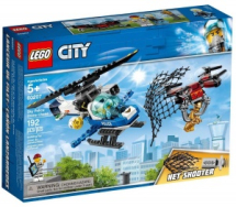 Конструктор LEGO CITY Police Воздушная полиция: погоня дронов