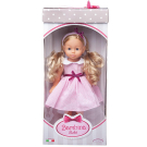 Кукла DIMIAN Bambolina Boutique 40 см, розовое полосатое платье