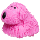 Интерактивная игрушка ABtoys Макаронка Собака розовая ходит, звуковые и музыкальные эффекты.