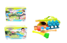 Бластер для запуска снежков, водных бомбочек и мячей 3 в 1 "Веселые забавы", 2 цвета в ассортименте (зеленый, голубой)