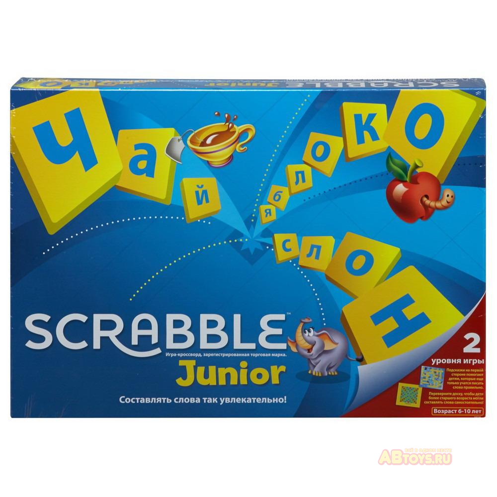 Настольная игра Mattel Scrabble Скраббл Джуниор