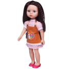 Игровой набор Junfa Ardana Baby Кукла брюнетка в магазине "Фаст-Фуд", 2 модели 37,5см