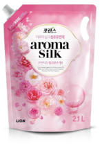 Кондиционер для белья CJ LION Aroma Silk с ароматом Розы 2,1 л