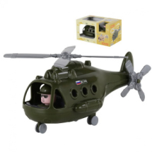 Вертолёт военный Альфа (в коробке) 29х16,5х15,5 см.