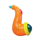 Развивающая игрушка Азбукварик Саксофончик, со световыми и звуковыми эффектами, цвет оранжевый