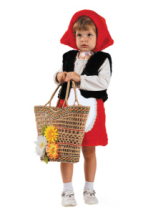 Карнавальный костюм Батик Красная шапочка (мех) размер 28 (детский)
