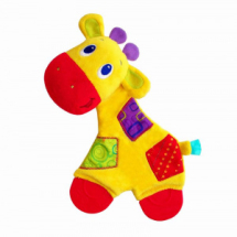 Игрушка развивающая «Самый мягкий друг» с прорезывателями, Жираф, Слоненок