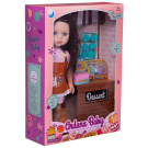 Игровой набор Junfa Ardana Baby Кукла брюнетка в магазине "Фаст-Фуд", 2 модели 37,5см