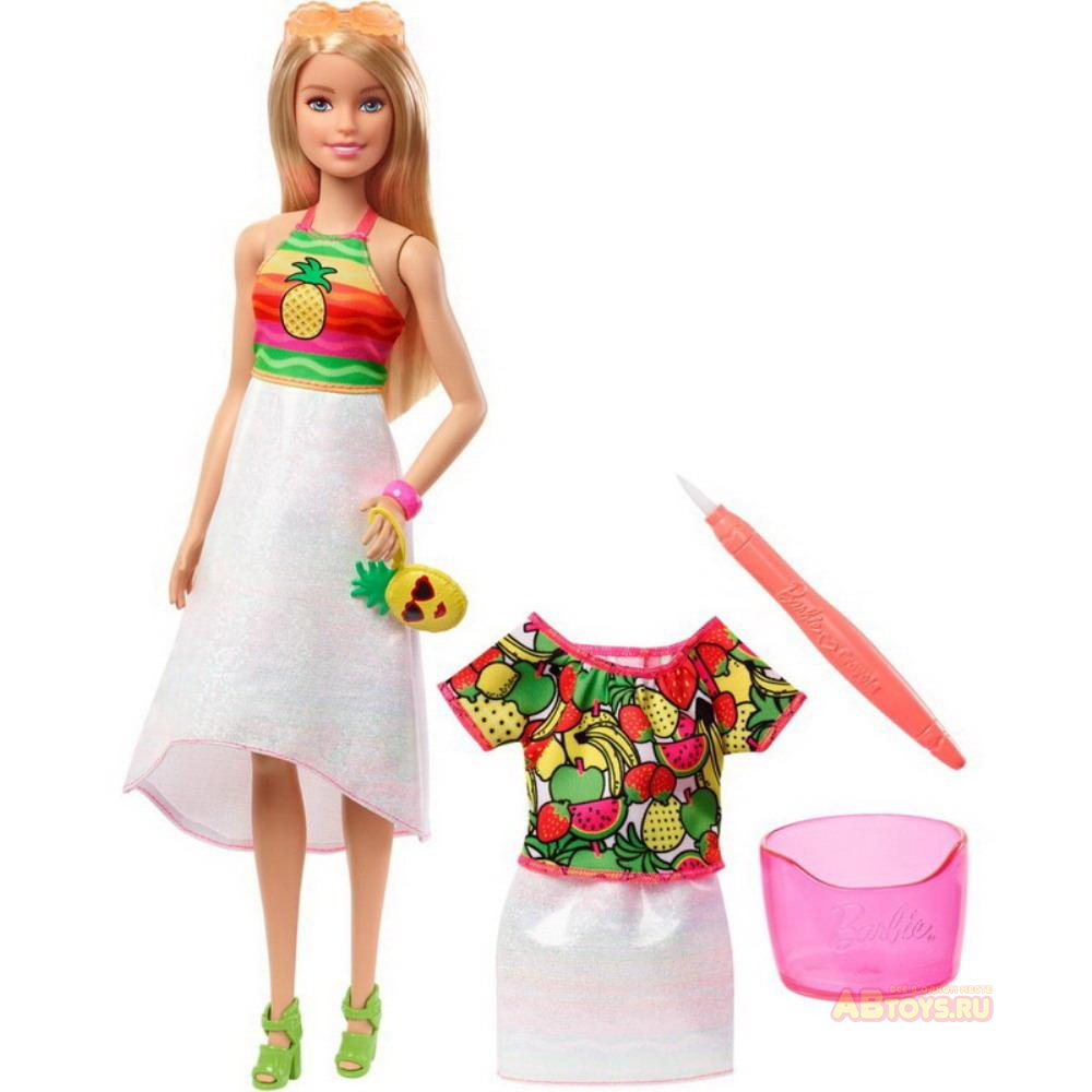 Кукла Mattel Barbie Crayola Фруктовый сюрприз