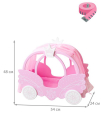 Мебель для кукол MEGA Toys Shining Crown Кроватка цвет розовое облако