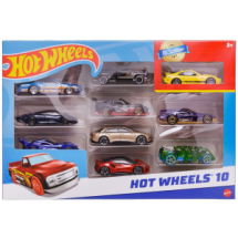 Набор машинок Mattel Hot Wheels Подарочный 10 машинок №83