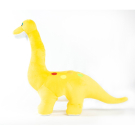 Мягкая игрушка Fixsitoysi Динозавр Деймос желтый 33см
