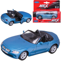Машинка Welly 1:38 BMW Z4 (Convertible) голубая