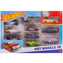 Набор машинок Mattel Hot Wheels Подарочный 10 машинок №80