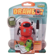 Робот Junfa индуктивный DRAWBOT (движение по линии), красный, 17х23х5 см