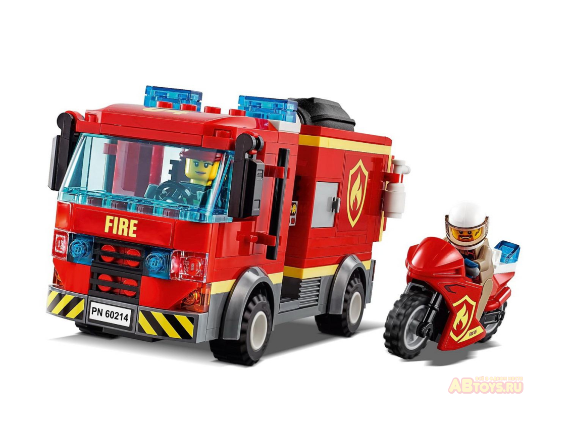 Детская игрушка: Конструктор LEGO CITY Fire Пожар в бургер-кафе ▻ купить в  Ростове на Дону