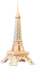 Сборная деревянная модель Чудо-Дерево Архитектура мира Эйфелева башня"