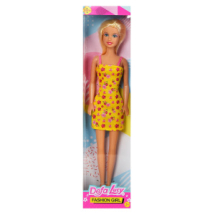Кукла Defa Lucy Летний наряд Цветочный желтый сарафан 29 см