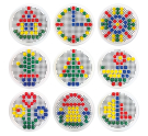 Мозаика Десятое королевство с круглым полем d15 4 цвета 60 элементов