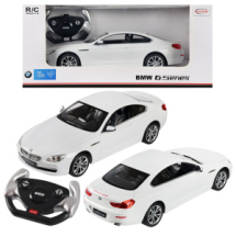 Машина р/у BMW 6 серии, масштаб 1:14 , фары светятся, цвет белый
