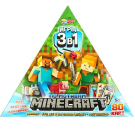 Настольная игра Умные игры по мотивам Minecraft. 3в1. 80 карточек