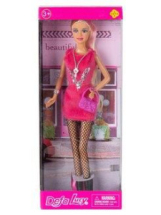Кукла Defa Lucy Гламурная вечеринка в розовом платье 29 см