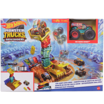 Игровой набор Matte Hot Wheels Monster Trucks Мир Арены - Прыжки автомобиля №3